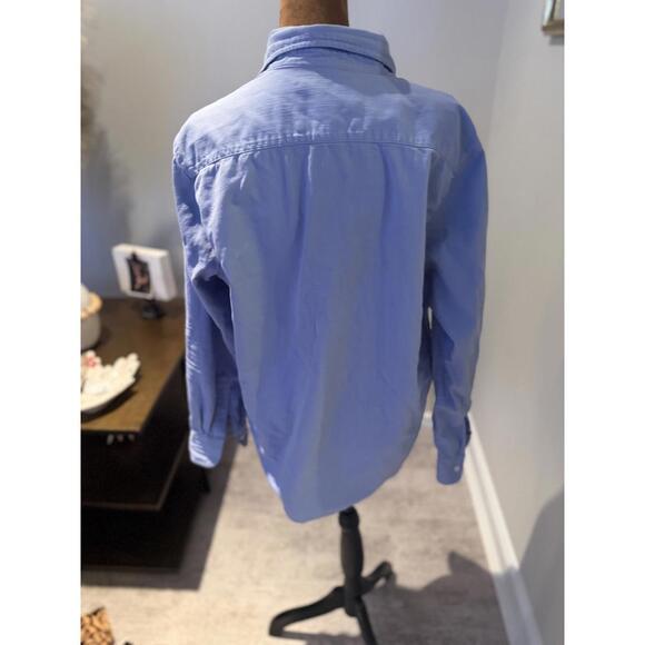 Frank & Eileen Eileen Light Blue Long Sleeve Button-Down Shirt sz S - Picture 3 of 7